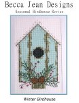 (image for) Winter Birdhouse - Seasonal Birdhouse Series